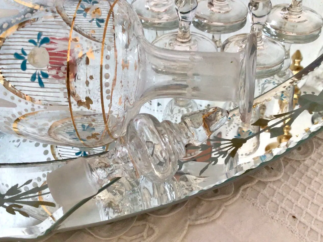 Billede 2 - Karaffel med glas