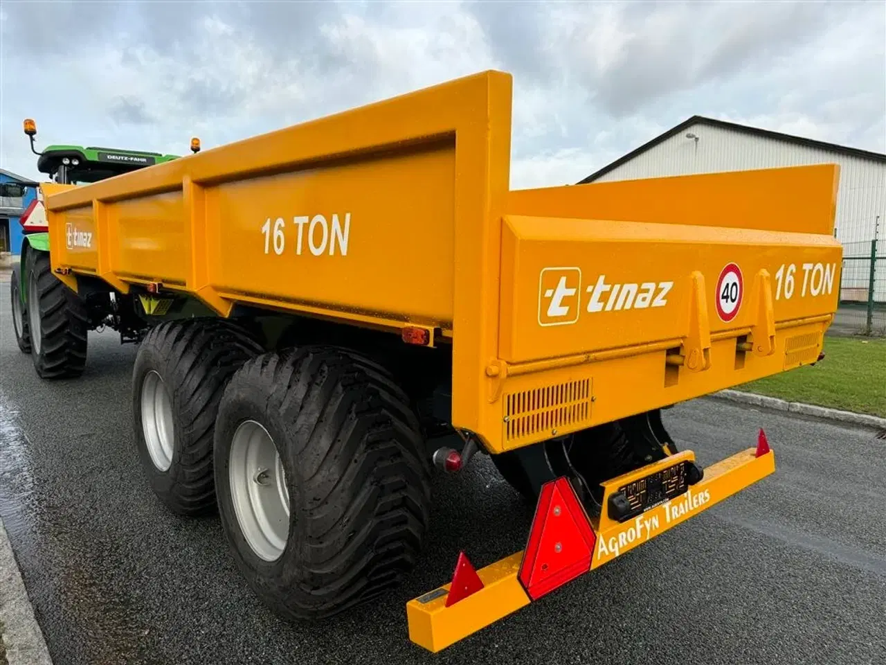 Billede 10 - Tinaz 16 tons dumpervogn