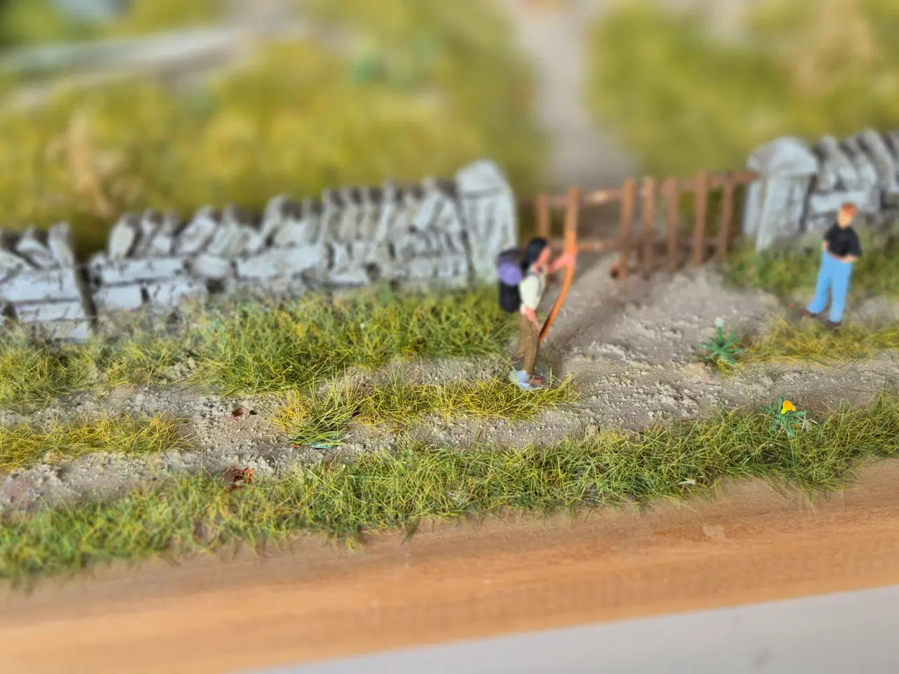 Billede 5 - DIORAMA STUB MØLLE H0