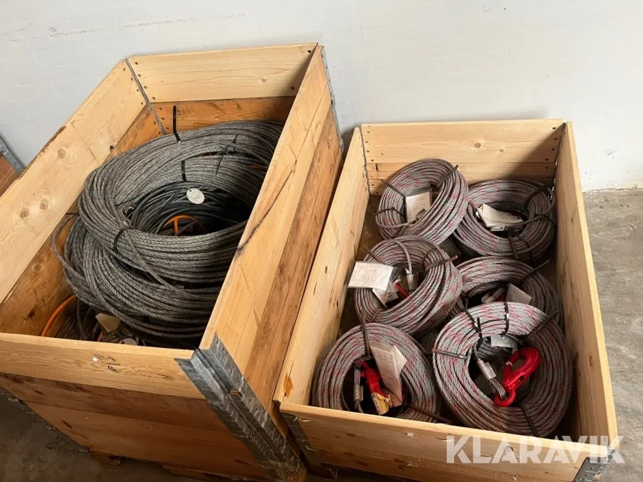 Billede 3 - Lot - Wire og hoistbags 4 paller
