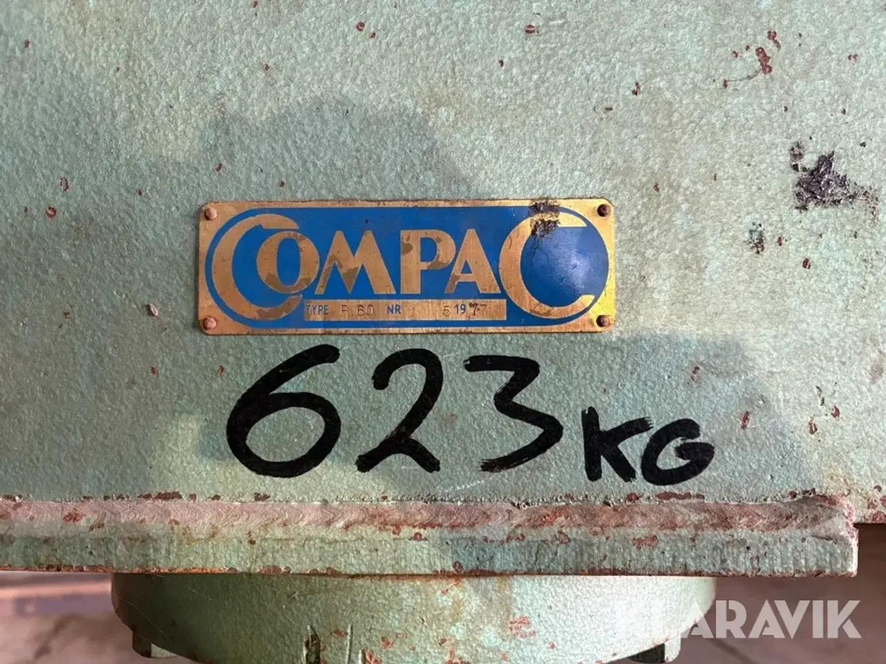 Billede 9 - Værkstedspresser Compac P60