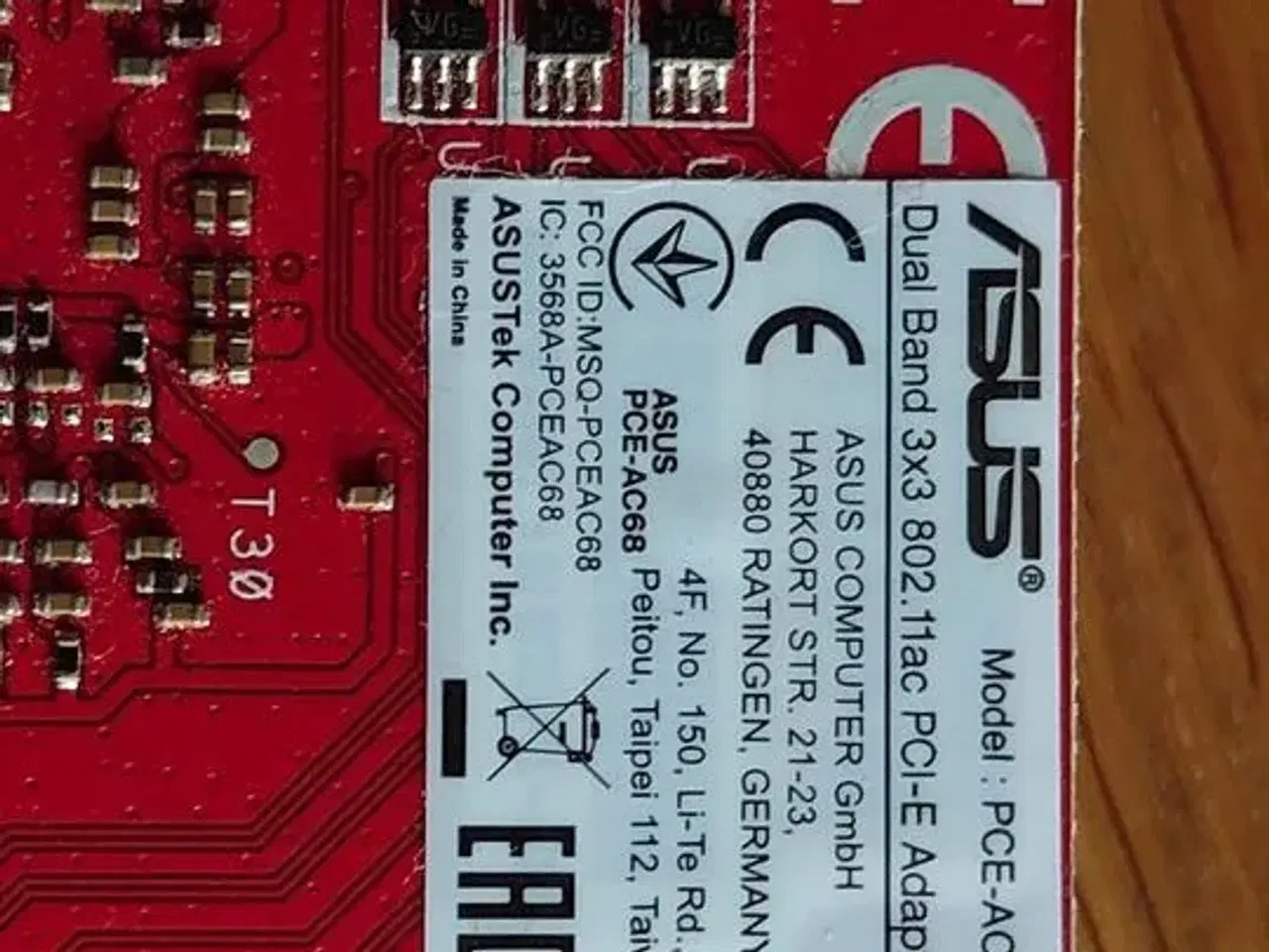 Billede 6 - Asus WiFi PCE-AC68 - største model