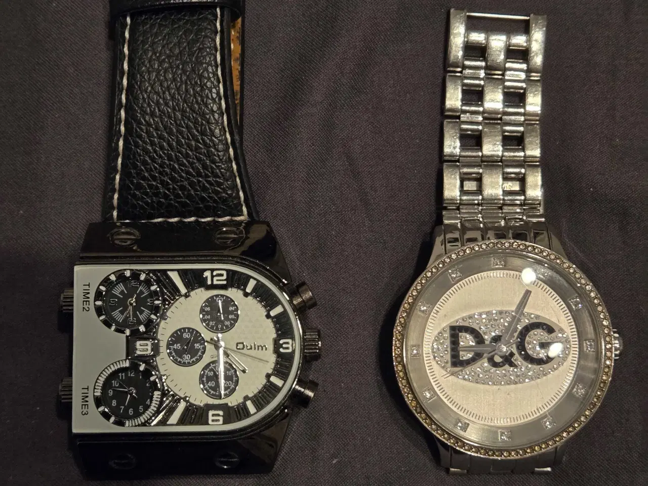 Billede 3 - Dolce og Gabbana ur med tilhørende Oulm ur til.
