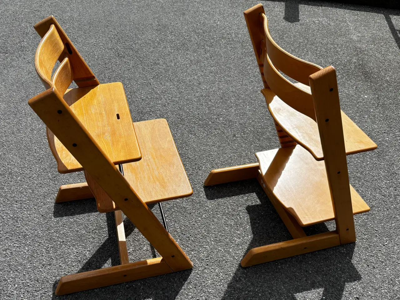 Billede 3 - Trip trap højstol 2 stk i bøg 