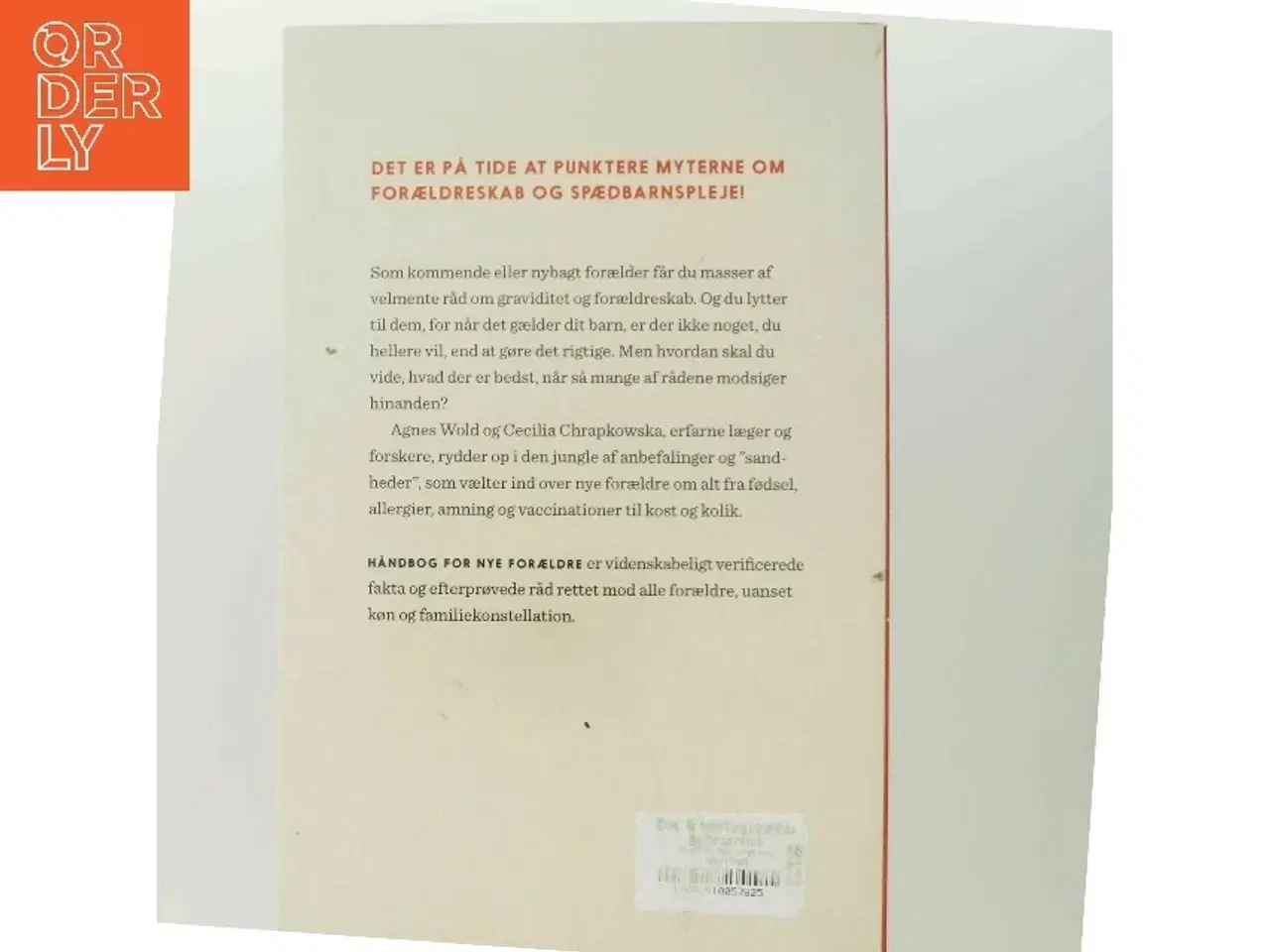 Billede 3 - Håndbog for nye forældre : graviditetsfakta og børneviden på videnskabeligt grundlag af Cecilia Chrapkowska (Bog)