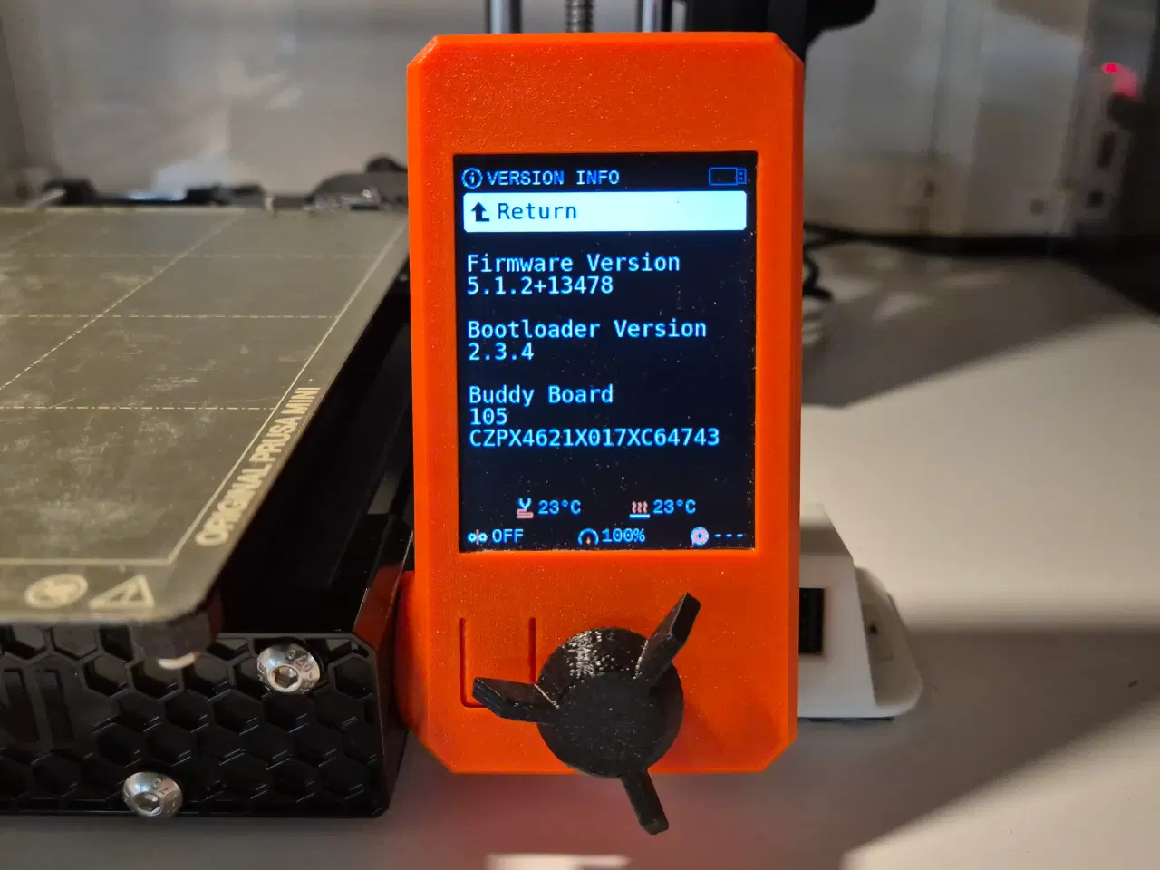 Billede 4 - Prusa Mini+ 3D printer i super stand med kabinet &