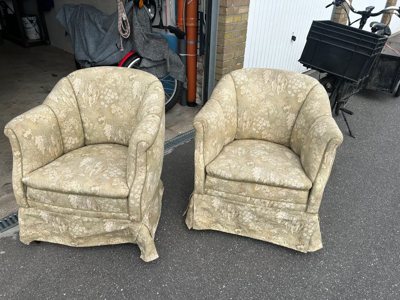 Billede 1 - Gamle lænestole i flot stand 