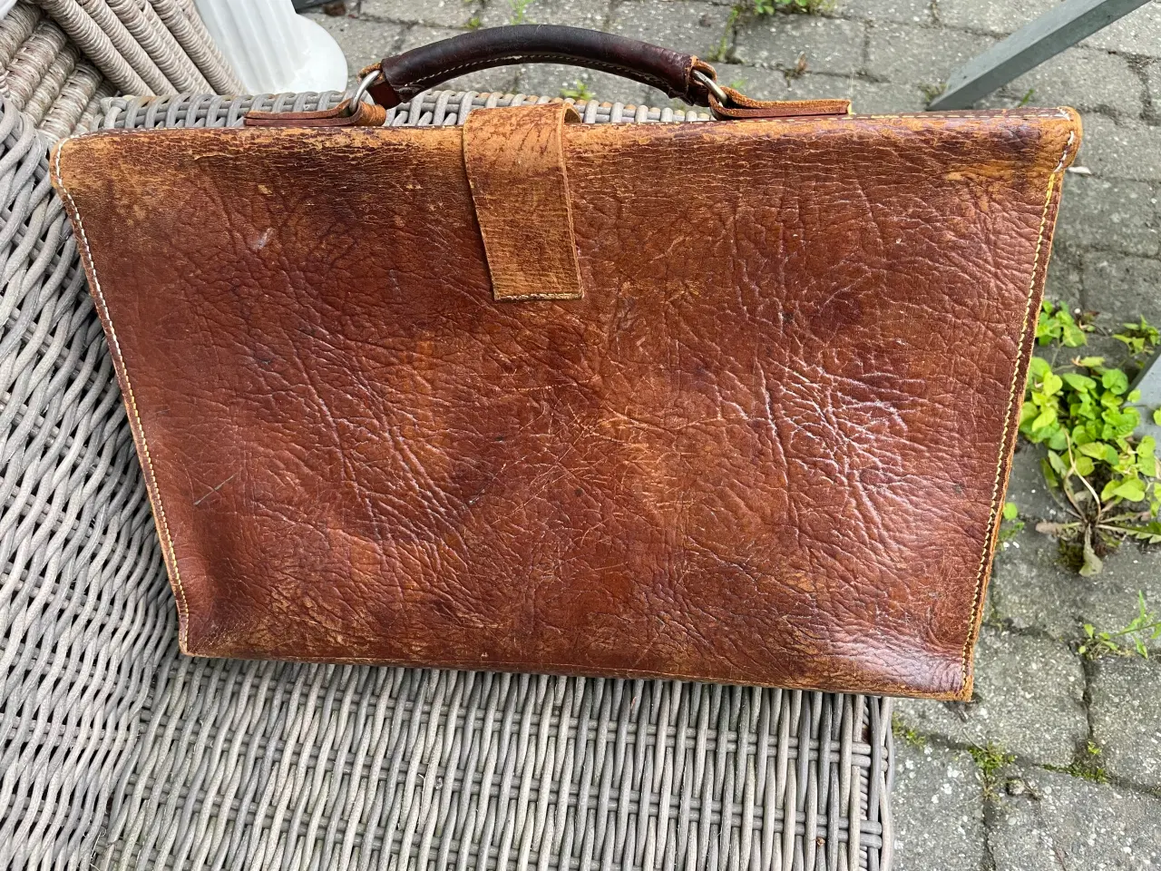 Billede 2 - Gammel taske mappe skoletaske 50”
