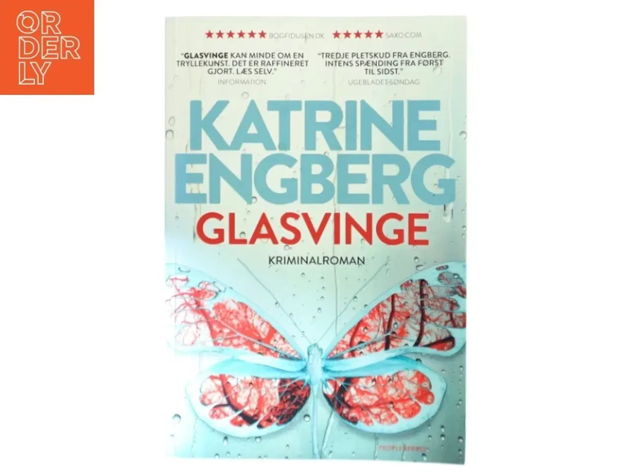Billede 1 - Glasvinge : kriminalroman af Katrine Engberg (Bog)