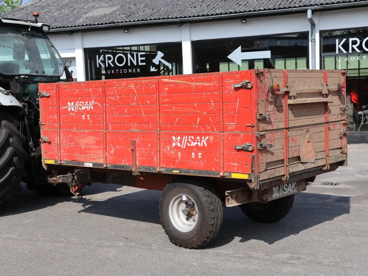 Billede 2 - Sak tipvogn 5 tons m/høje sider