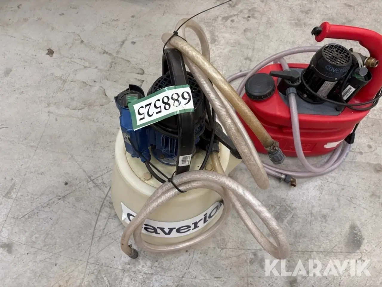 Billede 6 - Skyllepumper 2 styk RIDGID DP-13 og CB 30