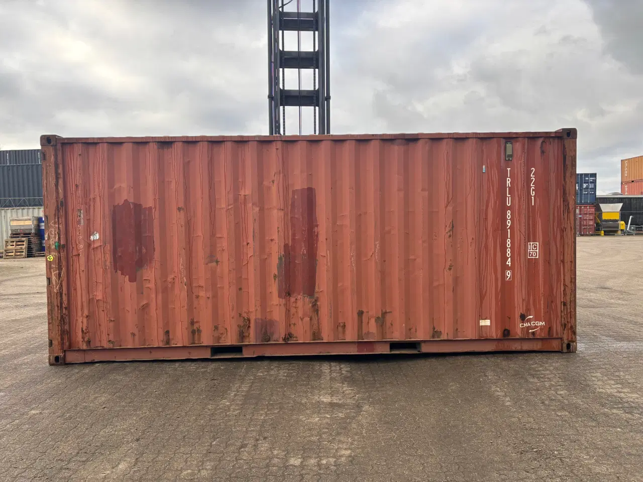 Billede 3 - 20 fods Container - ID: TRLU 891884-9