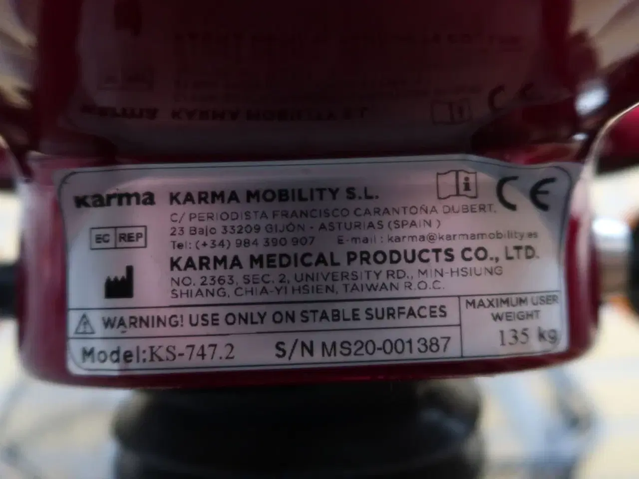 Billede 14 - El-Scooter KARMA KS 747-2
