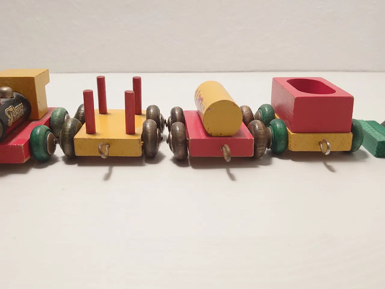 Billede 6 - Tekno. Miniature tog m. 3 vogne. 1950-60.