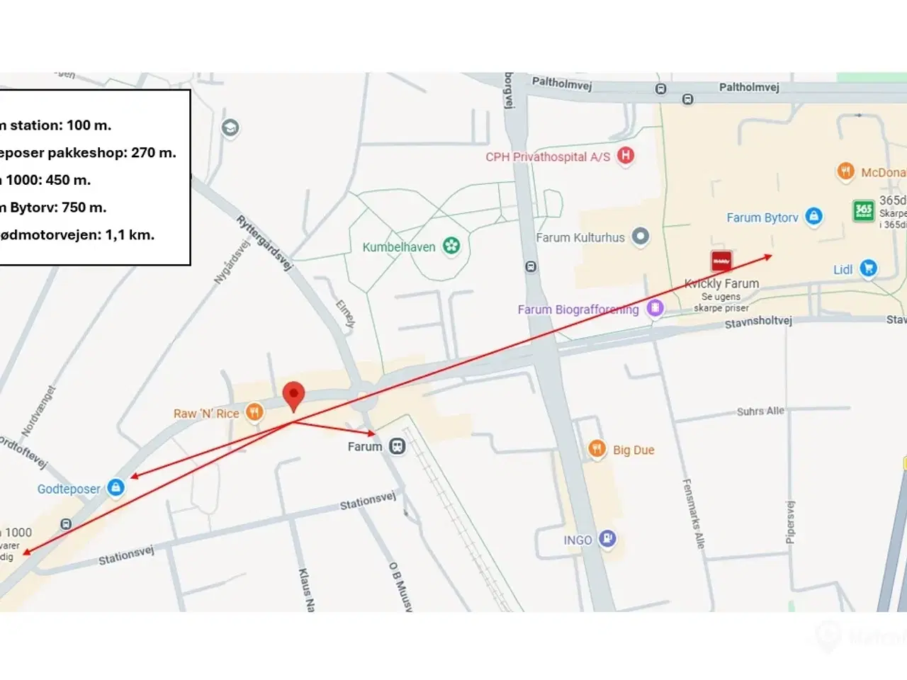 Billede 12 - Synligt butik-/kontorlejemål på Farum Hovedgade – 110 m² med stort glasparti