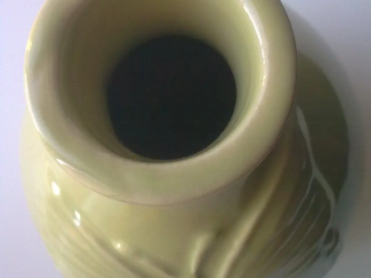 Billede 8 - Rosé keramik pre-1989 håndlavet plante krukke