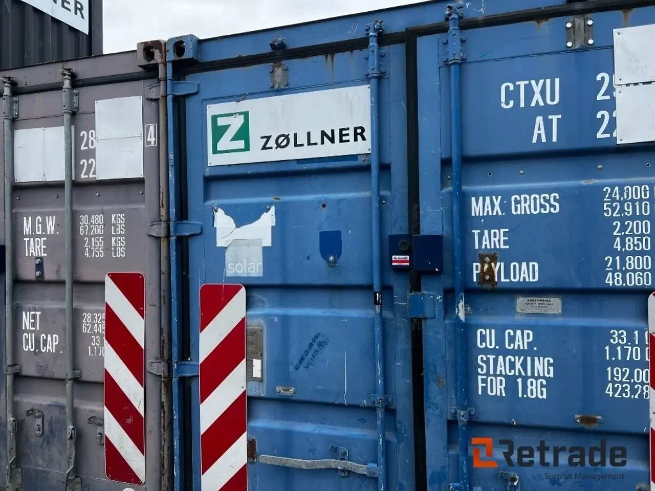 Billede 4 - - - - 20 fods container med indhold