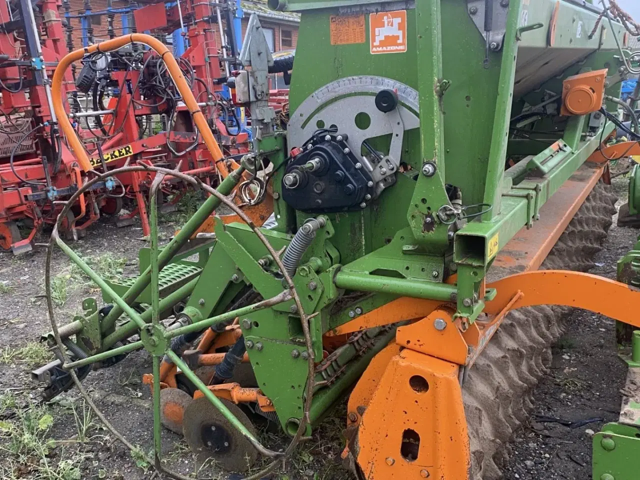 Billede 6 - Amazone 4 meter rotorsæt med skiveskær. Ikke vasket, men velholdt.