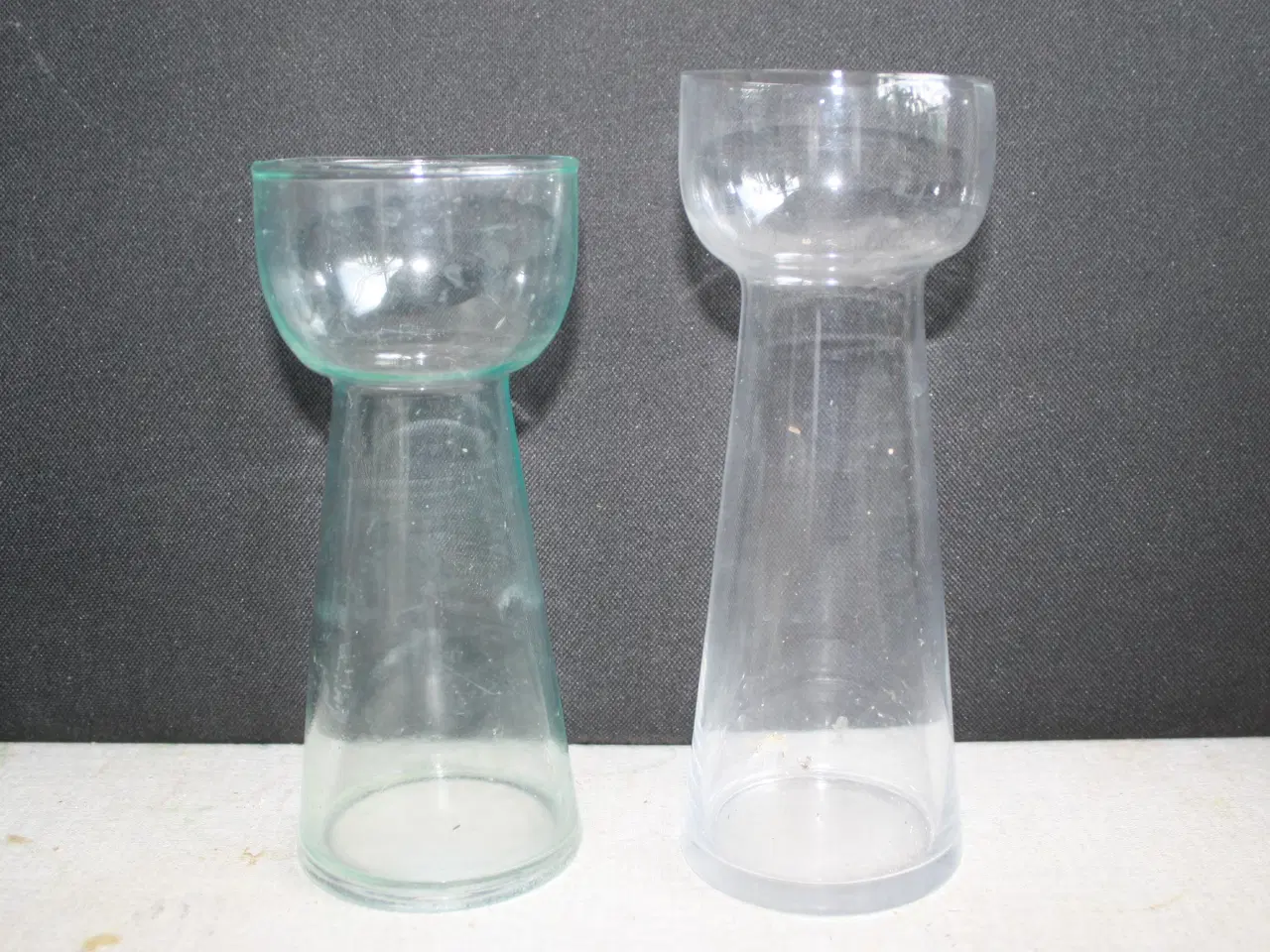 Billede 1 - 2 gamle hyacintglas