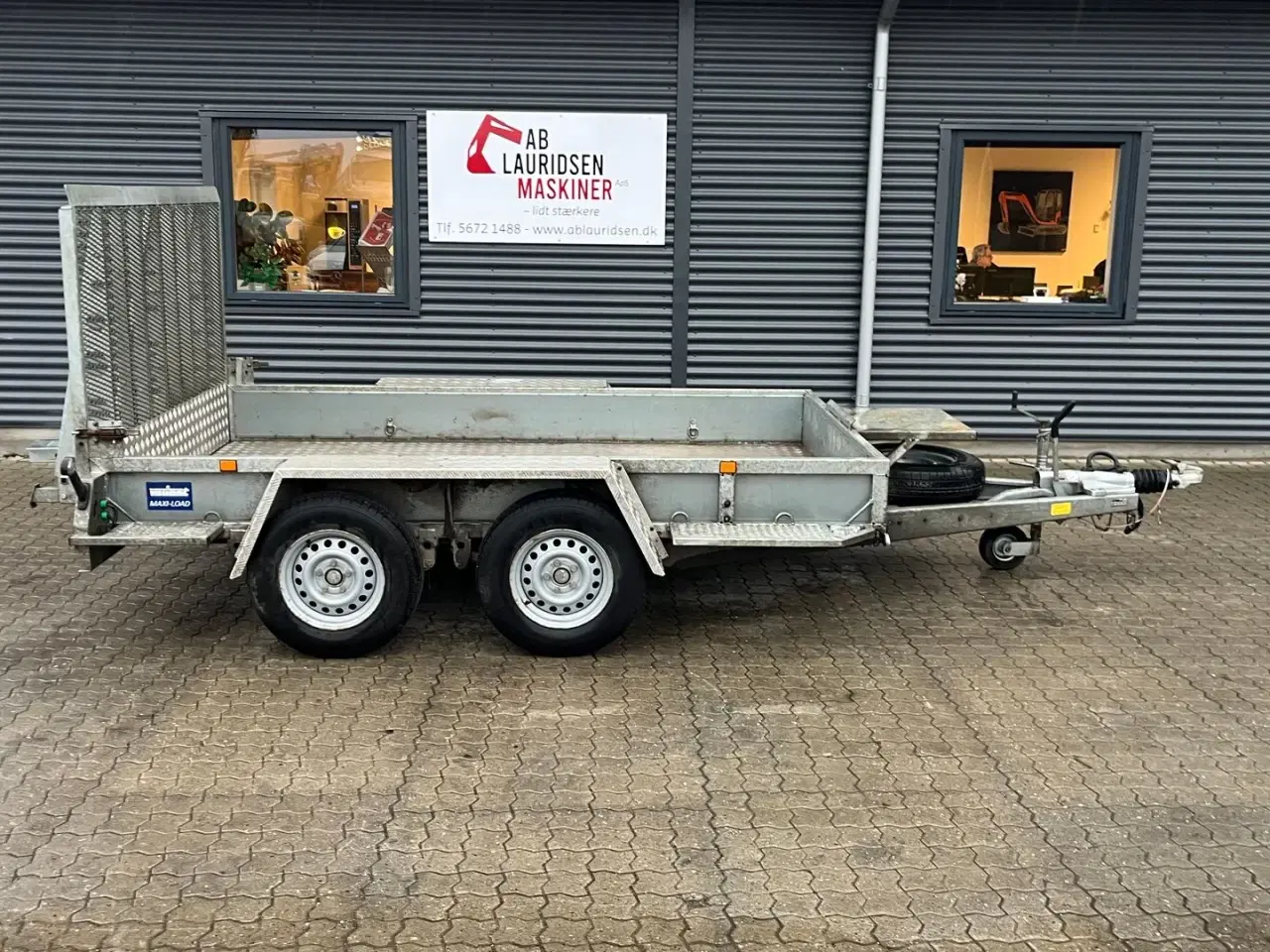 Billede 1 - Variant 3518m3 3500kg maskintrailer