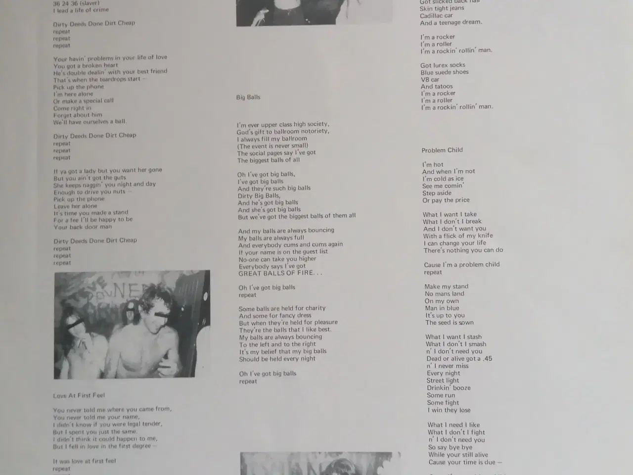 Billede 4 - AC/DC: Dirty Deeds Done Dirt Cheap