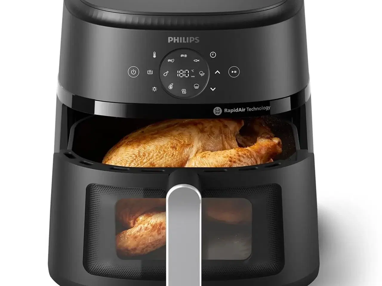 Billede 3 - Airfryer - Philips 2000 Series NA231/00, 6,2 l (sølv)