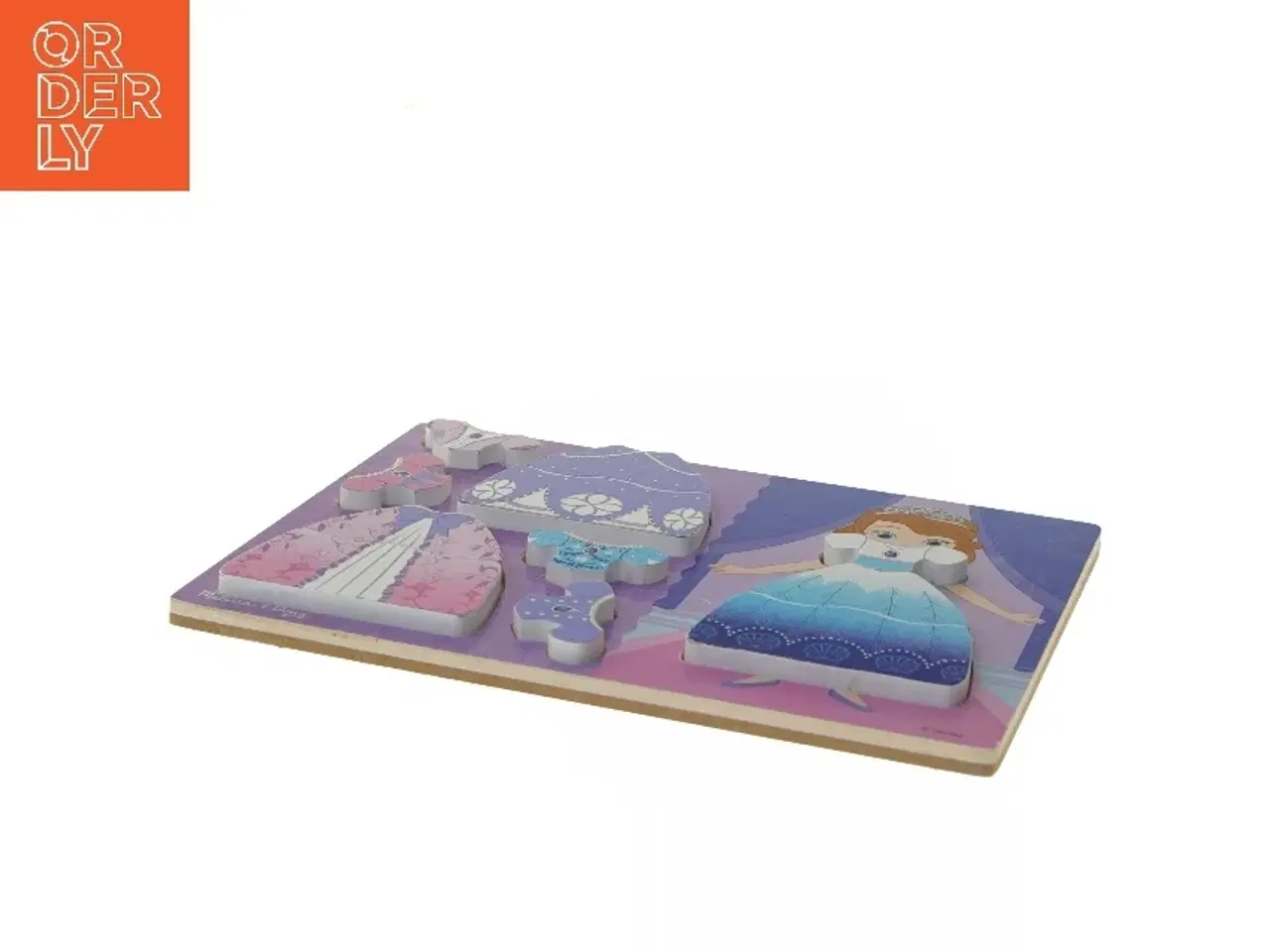 Billede 4 - Disney prinsesse påklædningspuzzle fra Melissa & Doug (str. 30x22,5 cm)
