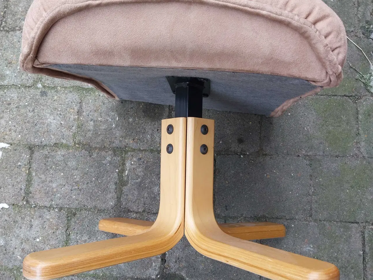 Billede 8 - Fodskammel.  Skammel. Puf. 