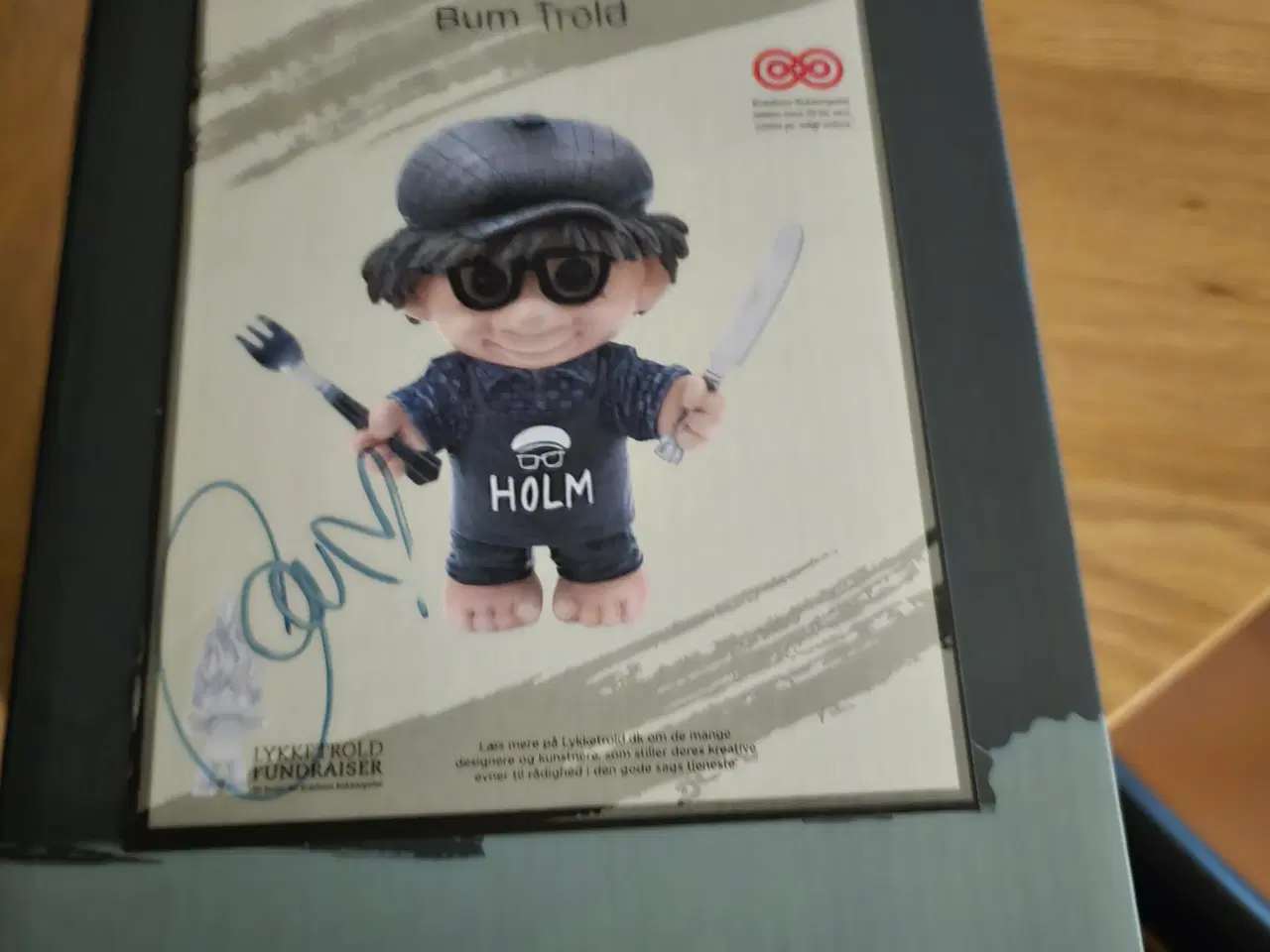 Billede 1 - Hr holm med autograf