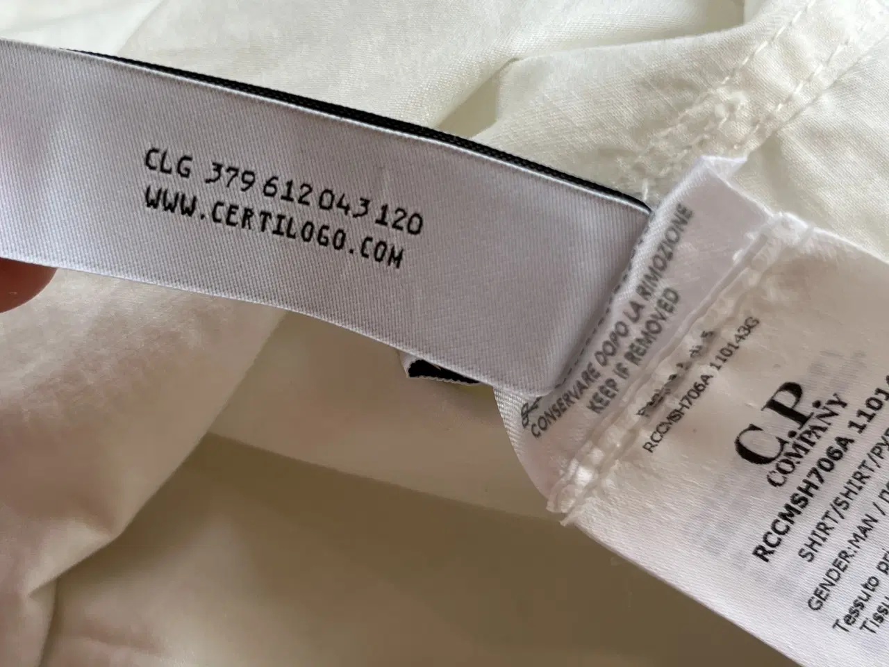 Billede 5 - CP Company hvid skjorte