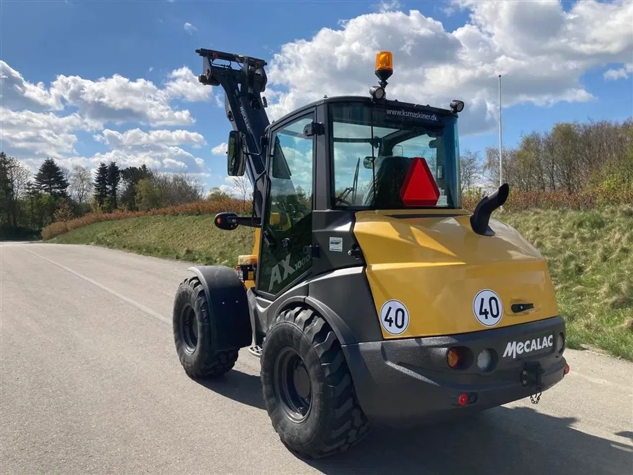 Billede 11 - Mecalac AX 1000 Monobom med hydraulisk hurtigskift