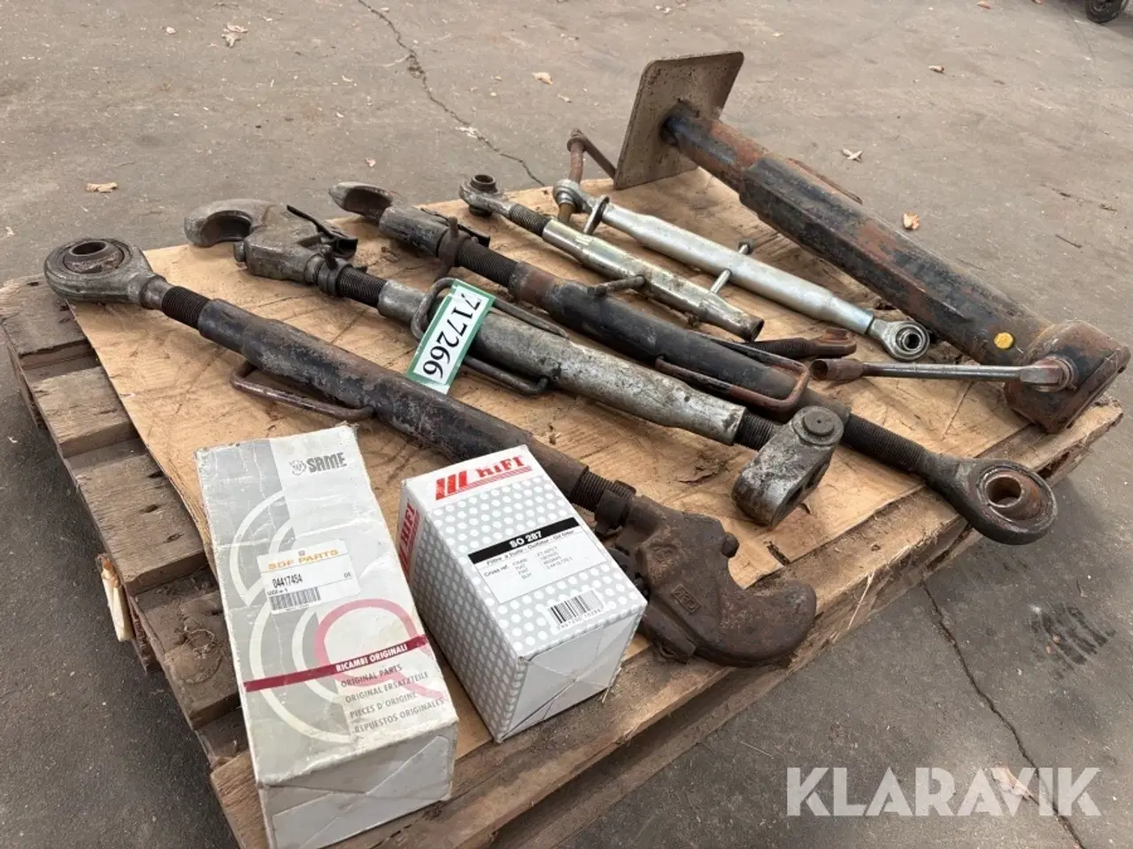 Billede 1 - Topstænger, støtteben og filtre