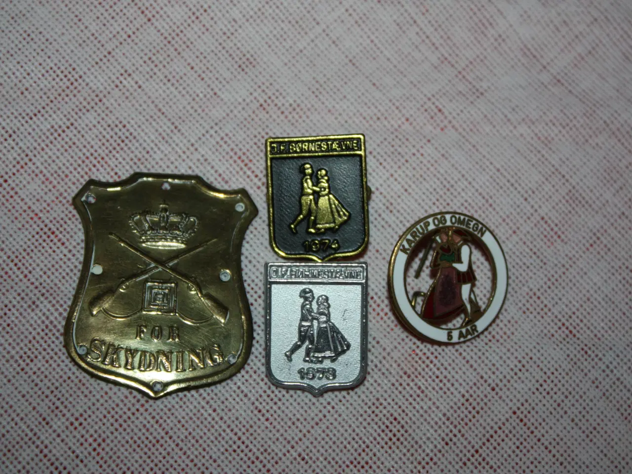 Billede 1 - Medalje Alhede marchen, Emblem For skydning