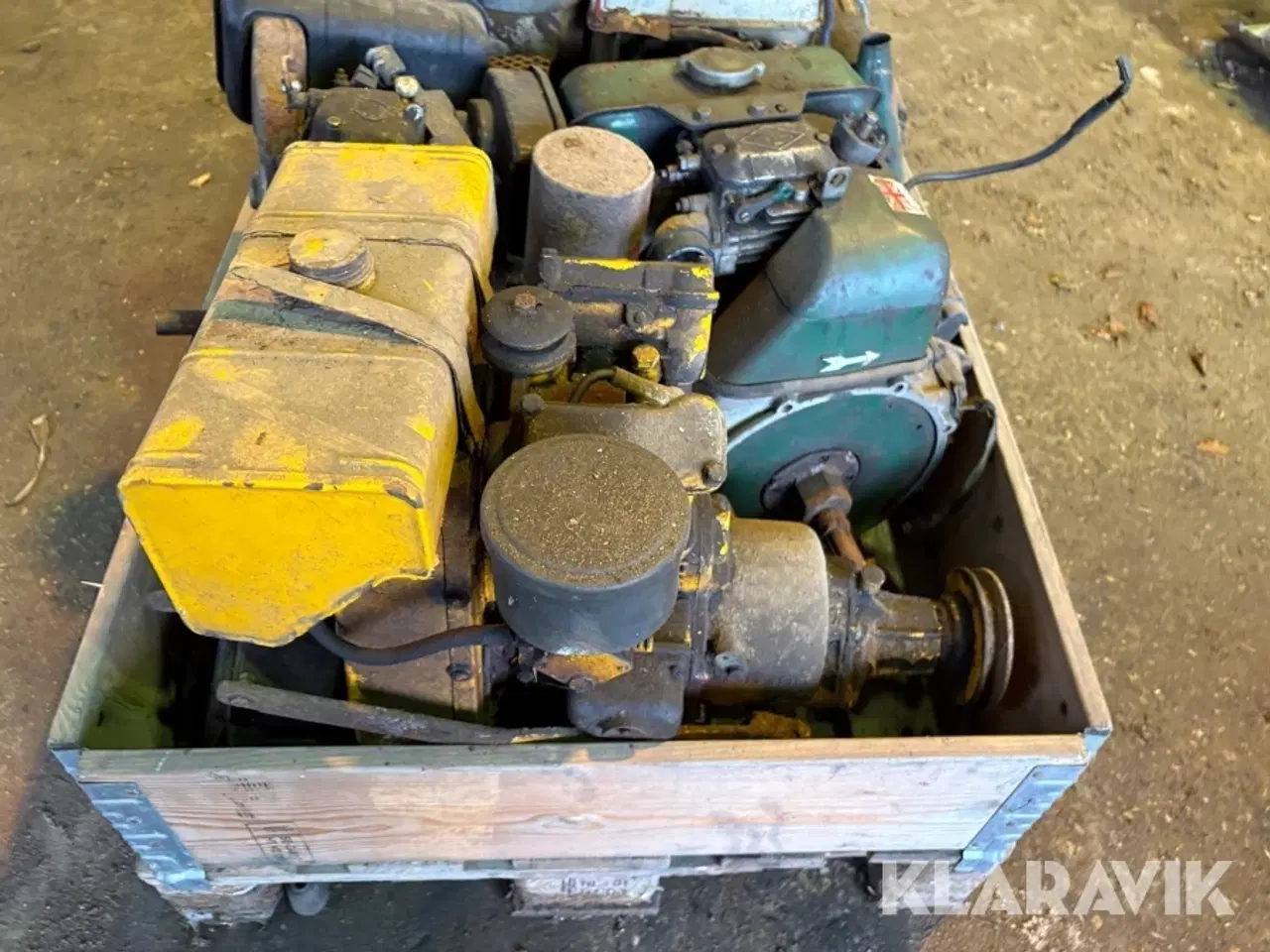 Billede 11 - Motorer 4 styk dieselmotorer