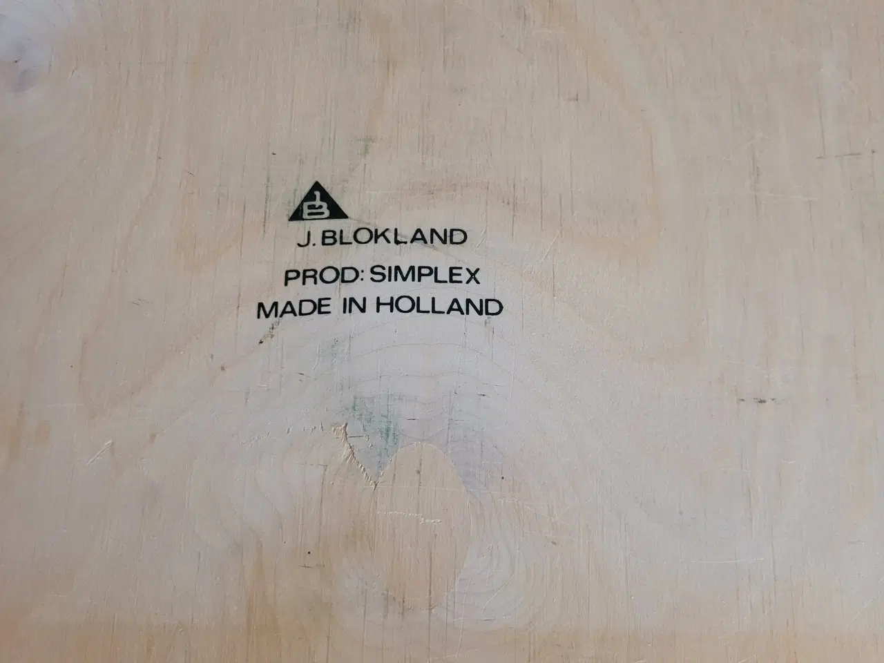 Billede 3 - J.Blokland træspil, vintage. Ikke brugt