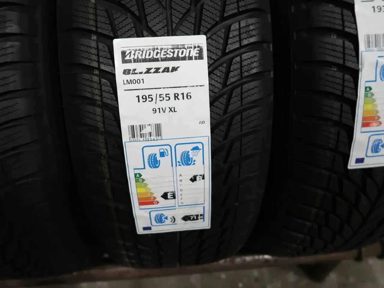 Billede 2 - 4 stk. dæk BRIDGESTONE 195/55R16 91V XL