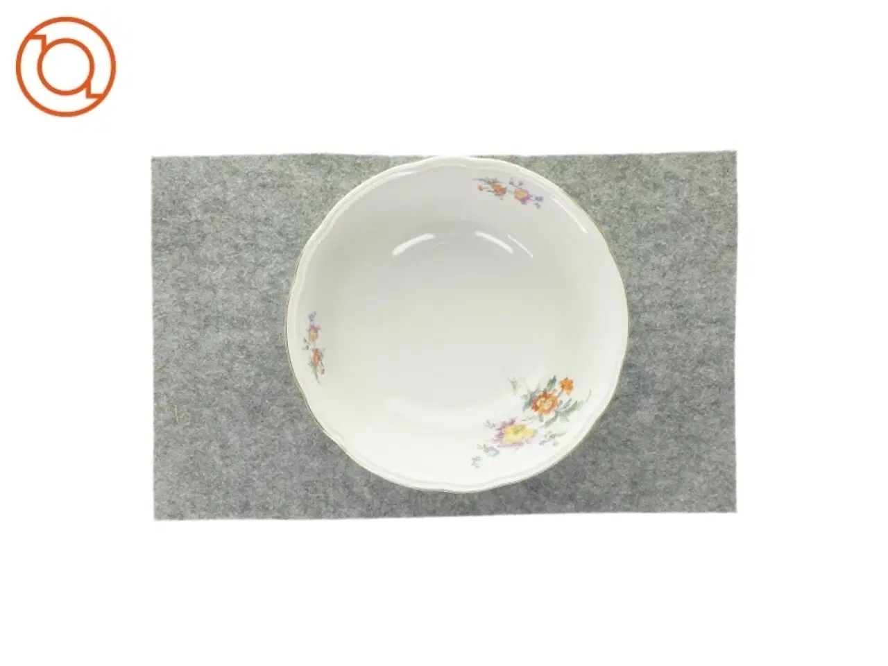 Billede 1 - Skål med blomsterprint fra Kahla (str. Ø:24cm)