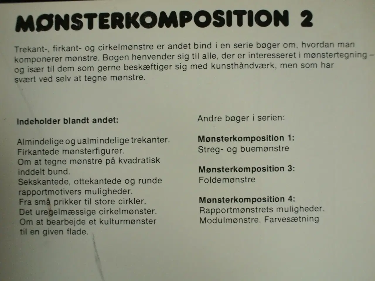 Billede 3 - mønsterkomposition 1-4, af sara nea