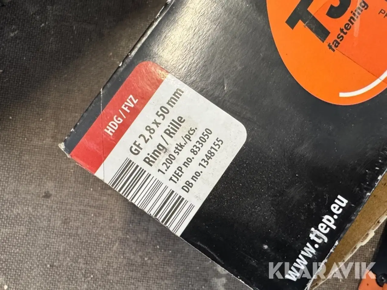 Billede 8 - Sømpistol - Kompressor Tjep GRF34/105 - 4/5-2