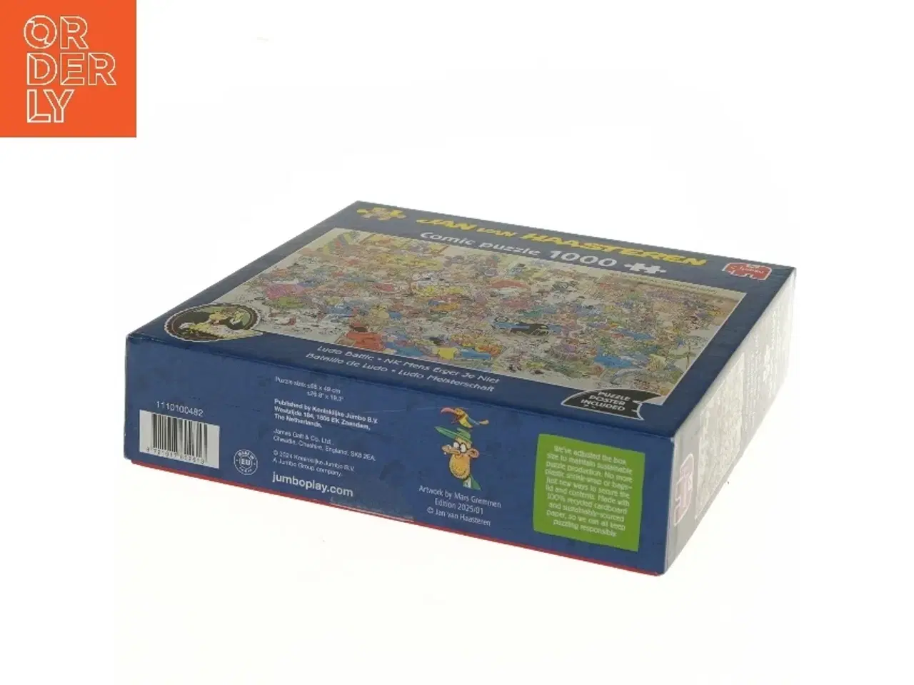Billede 4 - Jan van Haasteren Comic Puzzle 1000 fra Jumbo (str. 25x25 cm)