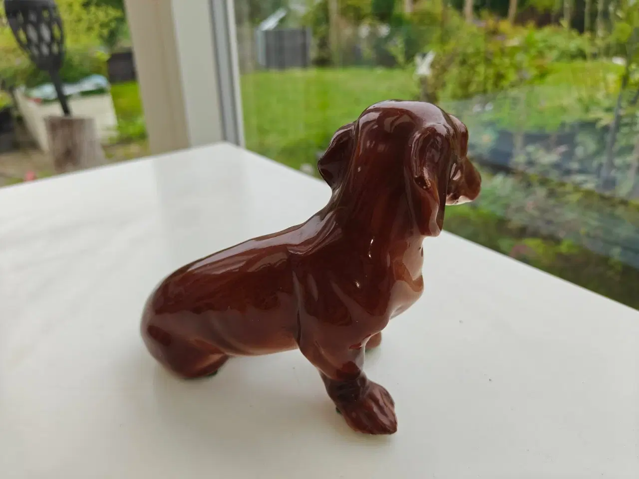 Billede 4 - Gravhund porcelæns figur