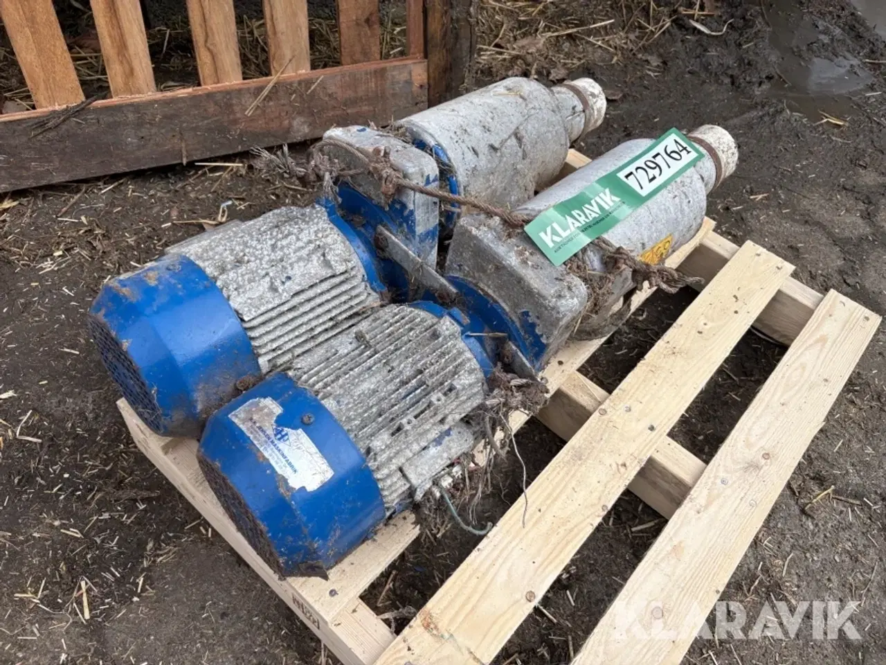 Billede 1 - Motor til snegl M.H Jensen maskinfabrik