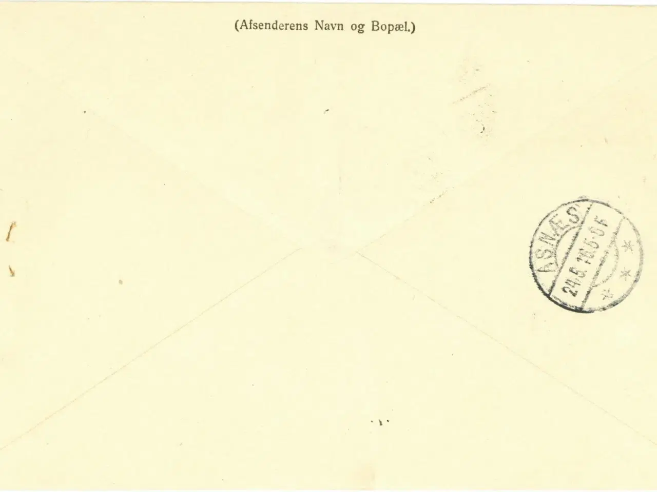 Billede 2 - Adressebrev til Høve, 1916