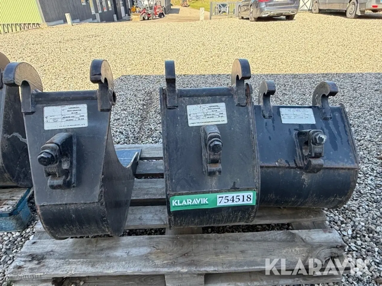 Billede 7 - Lerskovle Skive Maskinfabrik A/S  20 cm 30 cm og 40 cm med RA skifte