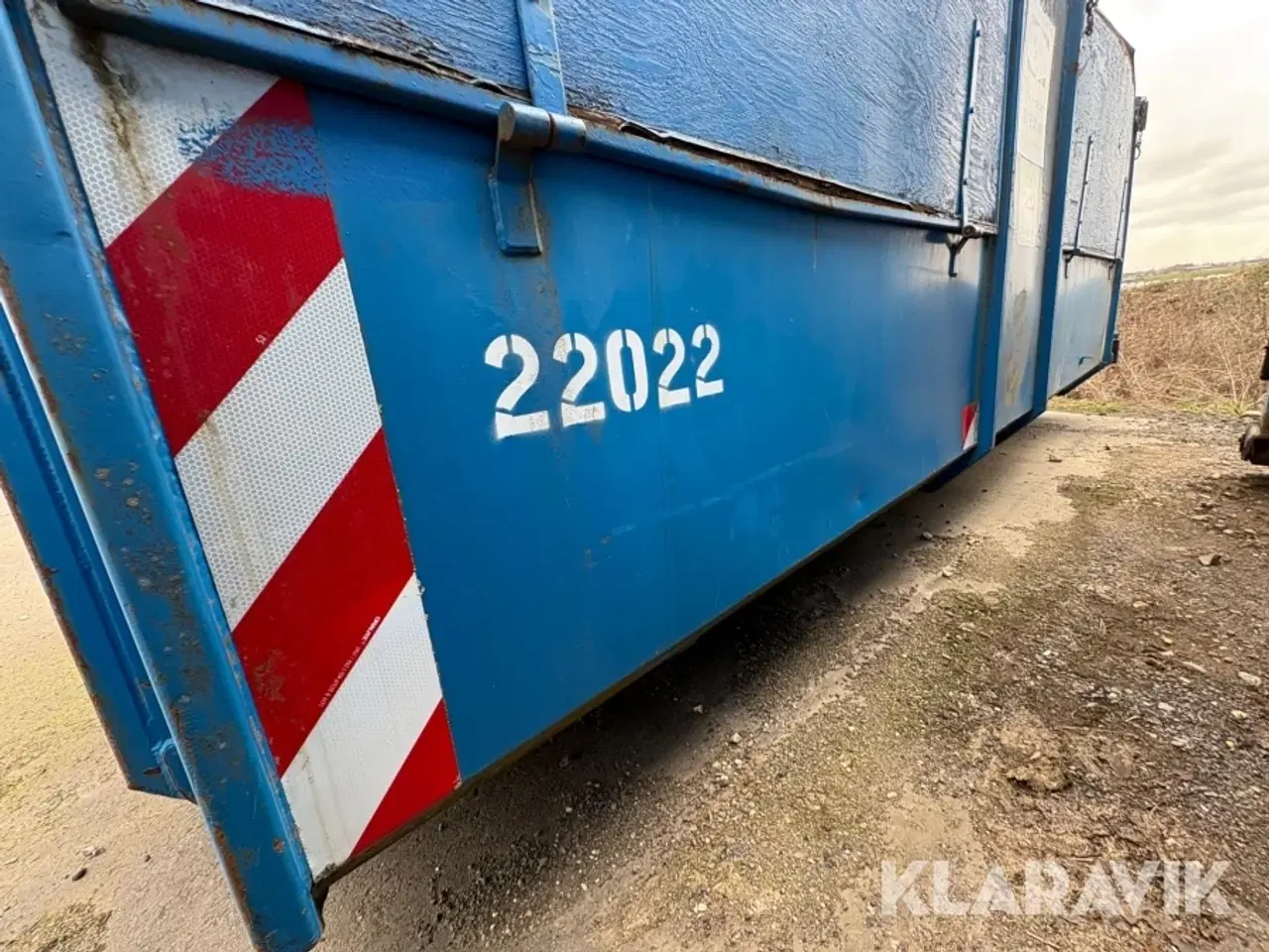 Billede 9 - Lukket affaldscontainer/ophaler 22m3