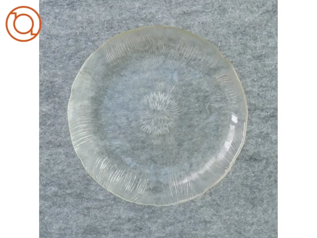 Billede 2 - Glas asiette (str. 20 cm)