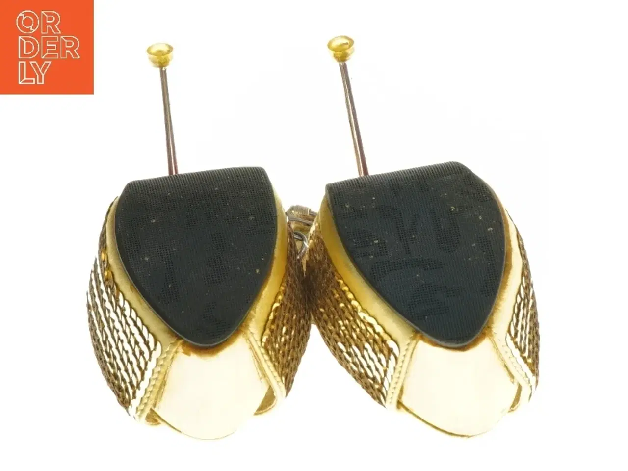 Billede 2 - Guld stiletter i størrelse 37 (str. 37 )