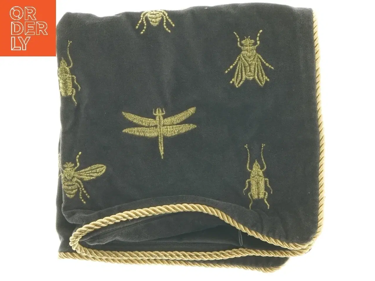 Billede 1 - Pude med insektdesign (str. 40x41,5 cm)