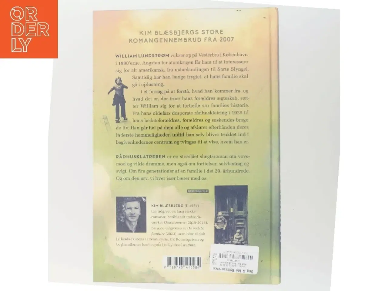 Billede 3 - Rådhusklatreren : roman af Kim Blæsbjerg (Bog)
