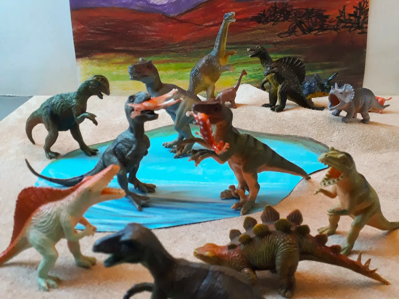 Billede 6 - 20 Dinosaur Figurer 